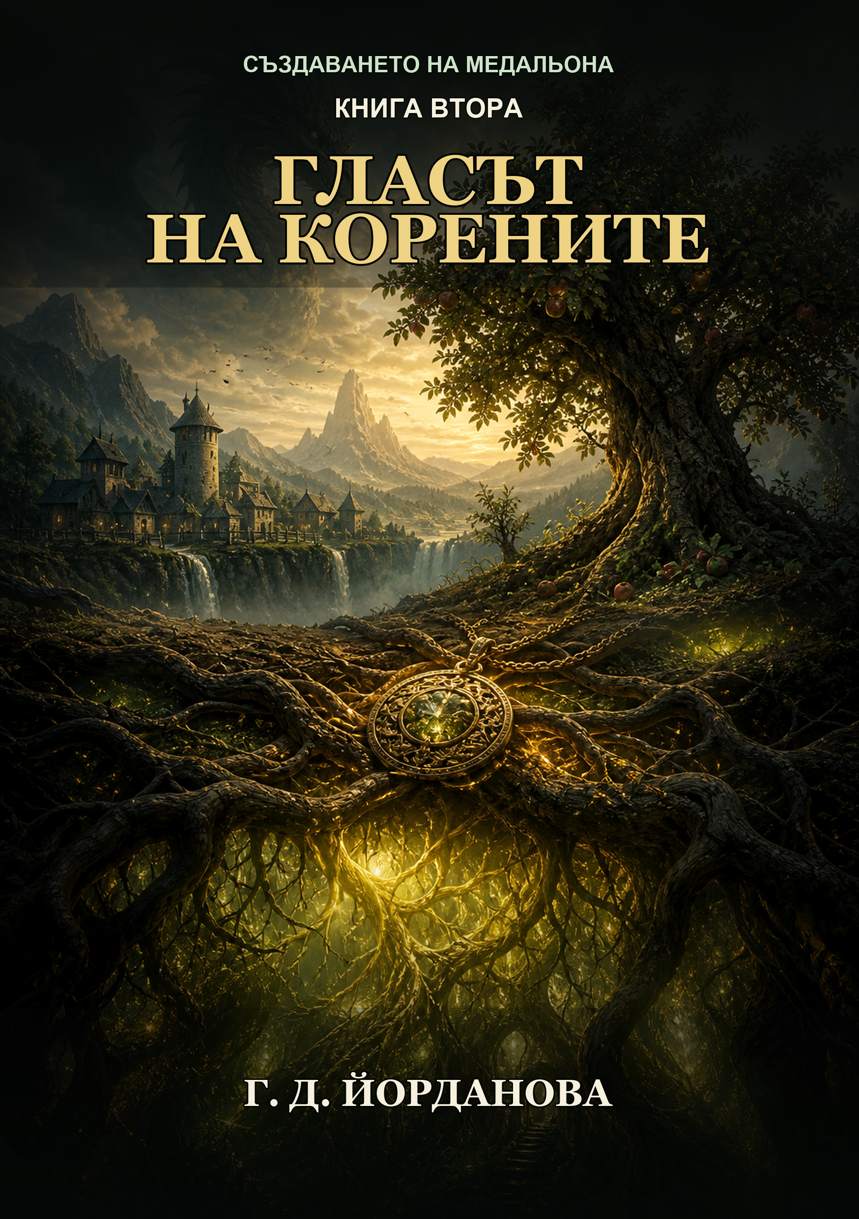 Корица на книгата Гласът на корените от Г.Д. Йорданова