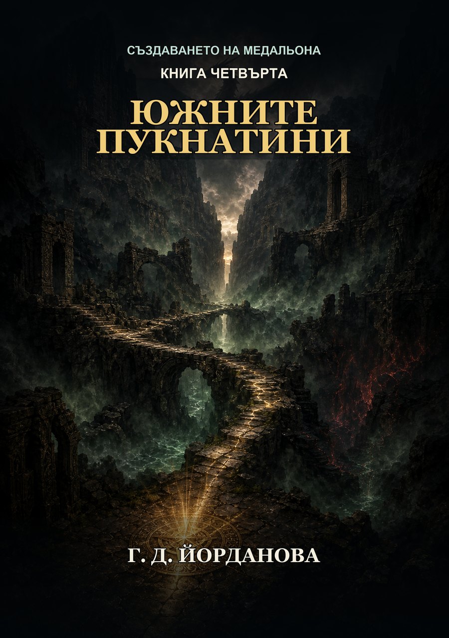 Корица на Южните пукнатини от Г.Д. Йорданова