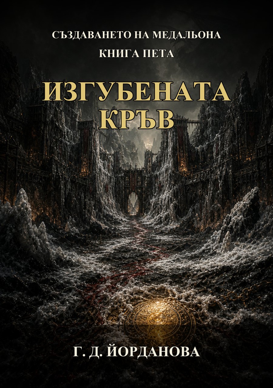 Корица на Изгубената кръв от Г.Д. Йорданова