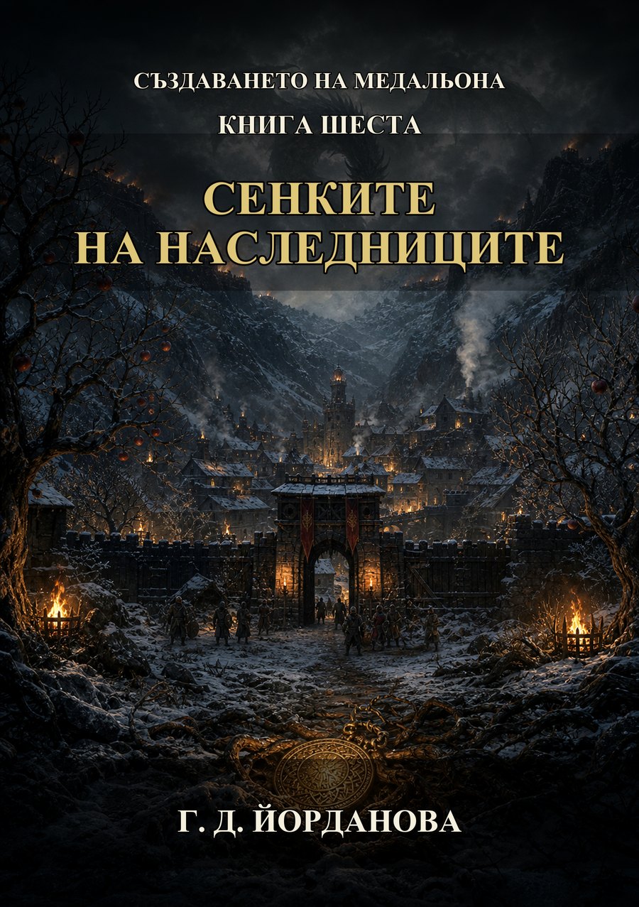 Корица на Сенките на наследниците от Г.Д. Йорданова
